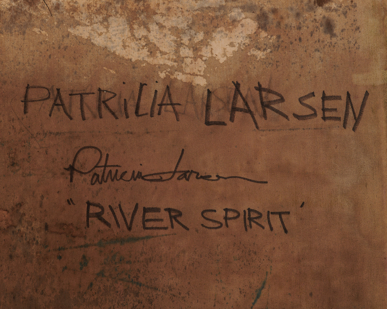 'RIVER SPIRIT' BY PATRICIA LARSEN